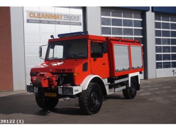 Unimog U 1350 L Brandweer Hogedruk Rosenbauer opbouw - Xe tải cứu hỏa