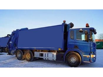 Scania P400 komprimatorbil 1 kammer  - Xe tải chở rác