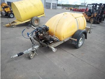  Western Global Single Axle Plastic Water Bowser, Yanmar Pressure Washer - Máy phun rửa áp lực