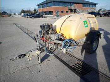  Western Single Axle Plastic Water Bowser, Yanmar Pressure Washer (Spares) - Máy phun rửa áp lực