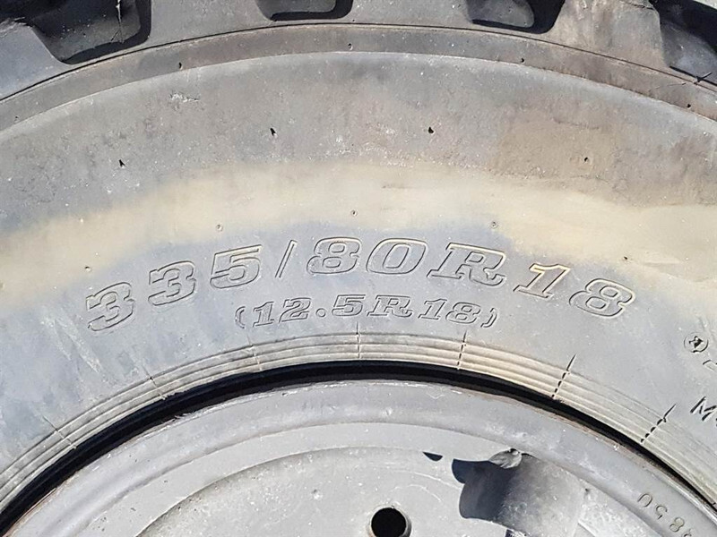 Lốp và vành cho Máy móc xây dựng Ahlmann AS50-Solideal 12.5-18-Dunlop 12.5R18-Tire/Reifen: hình 10