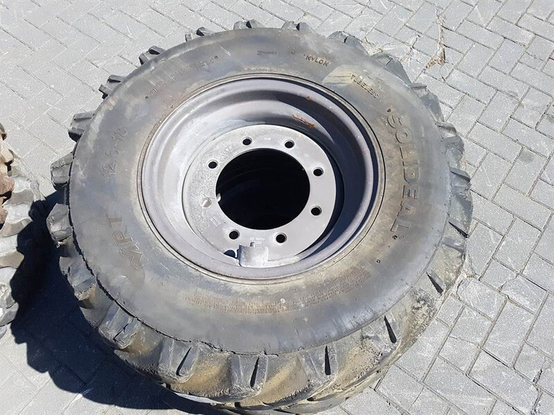 Lốp và vành cho Máy móc xây dựng Ahlmann AS50-Solideal 12.5-18-Dunlop 12.5R18-Tire/Reifen: hình 5