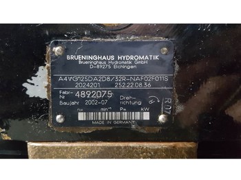 Thủy lực Brueninghaus Hydromatik A4VG125DA2D8/32R-R902024201-Drive pump/Fahrpumpe: hình 3