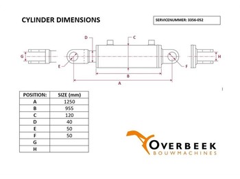 Thủy lực Cilinder /Cylinder/Zylinder: hình 4
