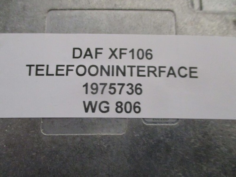 Linh kiện điện cho Xe tải DAF XF106 1975736 TELEFOONINTERFACE EURO 6: hình 3