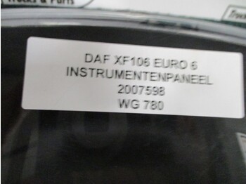 Linh kiện điện cho Xe tải DAF XF106 2007598 INSTRUMENTENPANEEL EURO 6: hình 3