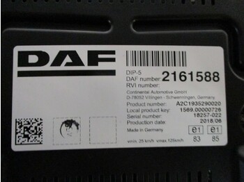 Bảng điều khiển cho Xe tải DAF XF450 2161588 INSTRUMENTENPANEEL EURO 6: hình 2