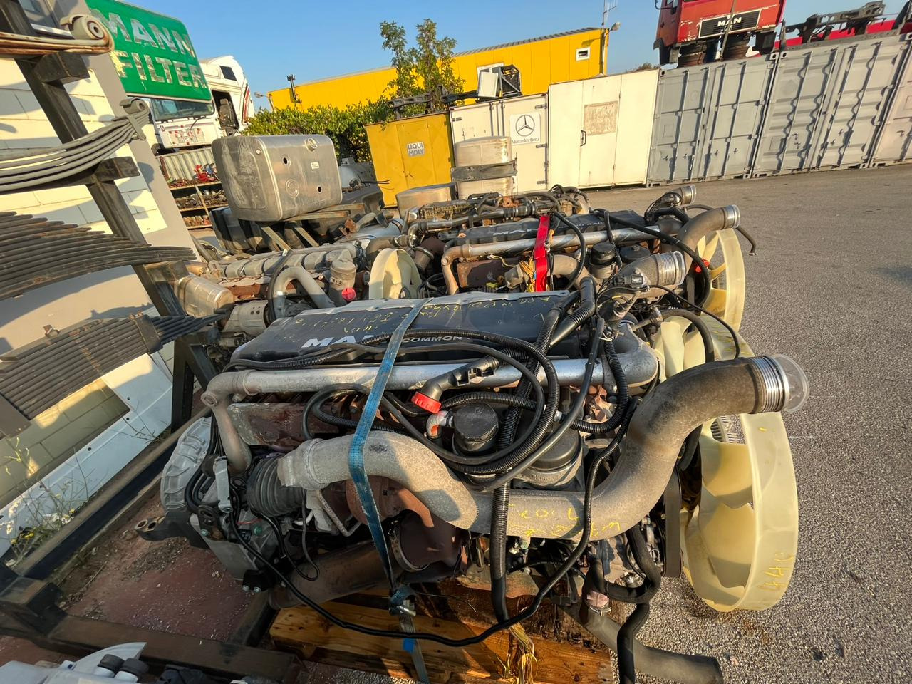 Động cơ và các bộ phận cho Xe tải ENGINE D2066LF57 MAN TGX: hình 8