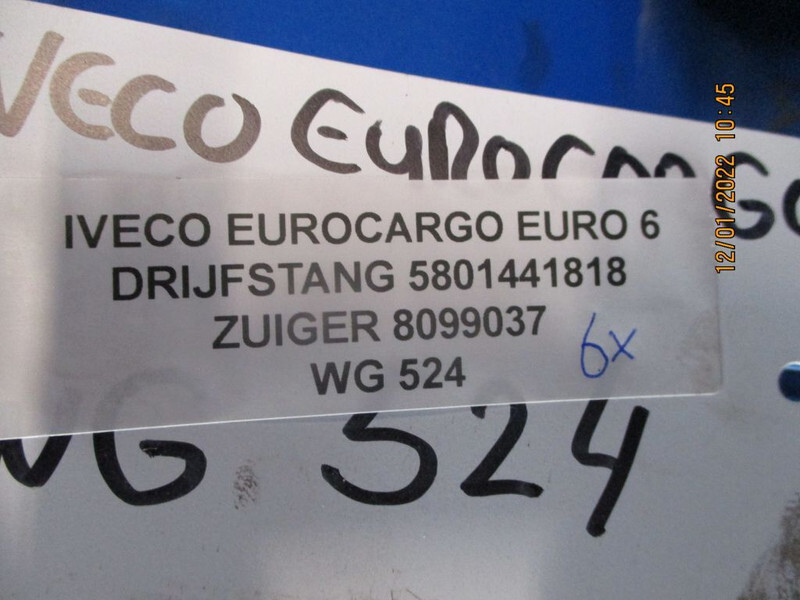 Động cơ và các bộ phận cho Xe tải Iveco 5801441818//8099037 ZUIGER EN DRIJFSTANG EURO 6 EUROCARGO: hình 2