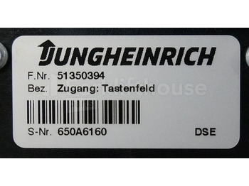 Linh kiện điện cho Thiết bị xử lý vật liệu Jungheinrich 51350394 Code key sn. 650A6160: hình 3