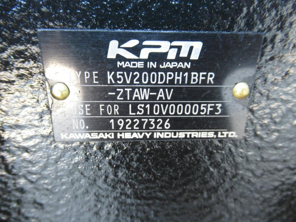 Bơm thủy lực cho Máy móc xây dựng Kawasaki K5V200DPH1BFR-ZTAW-AV -: hình 10
