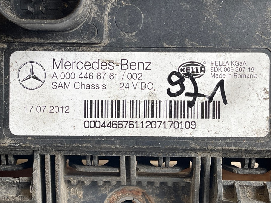 Linh kiện điện cho Xe tải MERCEDES ECU SAM A0004466761: hình 3