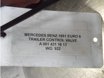 Phụ tùng phanh cho Xe tải Mercedes-Benz 1851 A 001 431 16 13 TRAILER CONTROL VALVE EURO 6: hình 5