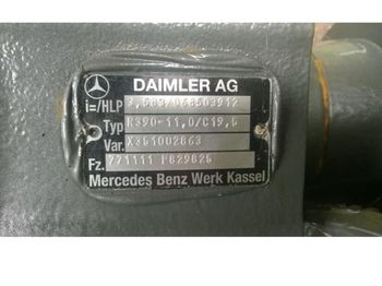 Trục sau cho Xe tải Mercedes Benz Differentieel R390-11.0/C19.5: hình 3