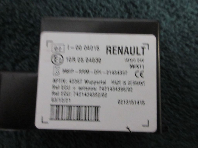 Linh kiện điện cho Xe tải Renault 7421434392 REGELEENHEID D 210 EURO 6: hình 2