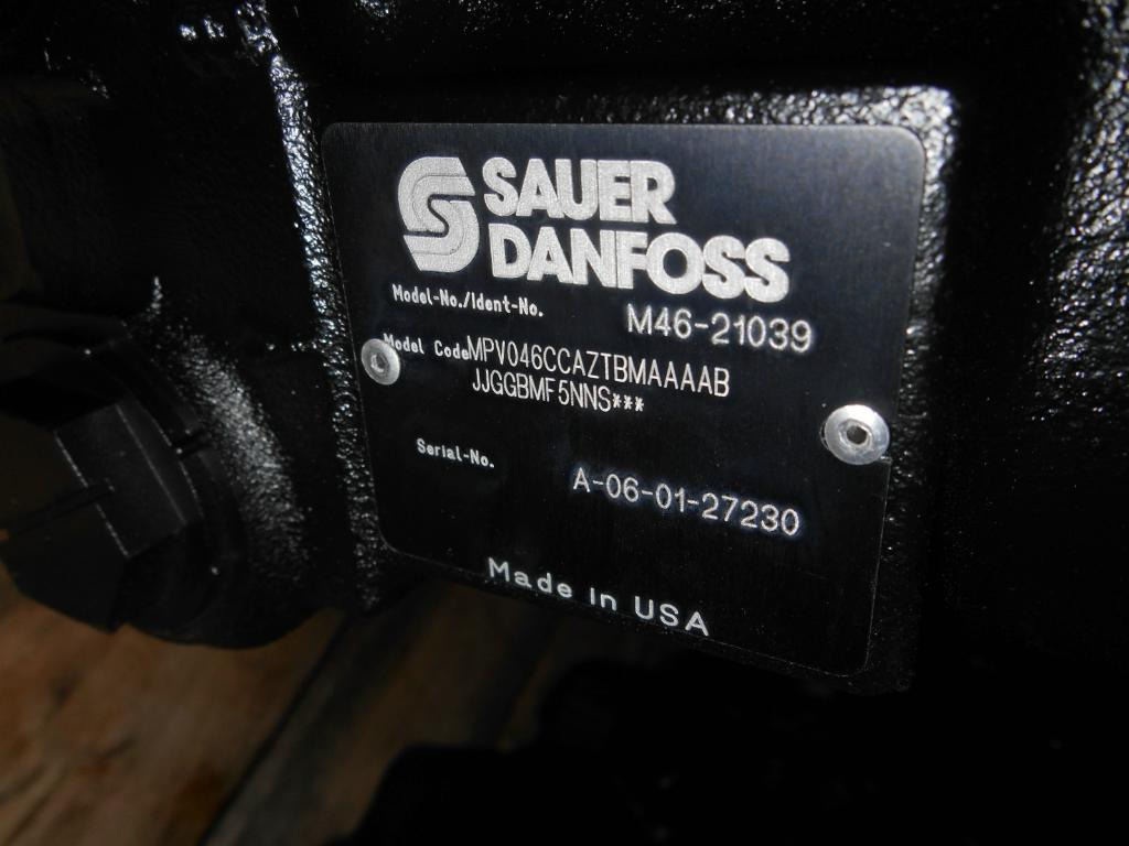 Bơm thủy lực cho Máy móc xây dựng mới Sauer Danfoss M46-21039 -: hình 6