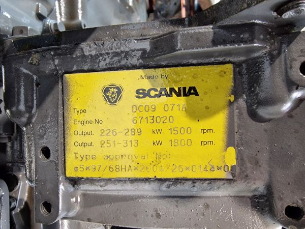 Động cơ cho Máy móc công nghiệp Scania DC09 71A Engine (Industrial): hình 11
