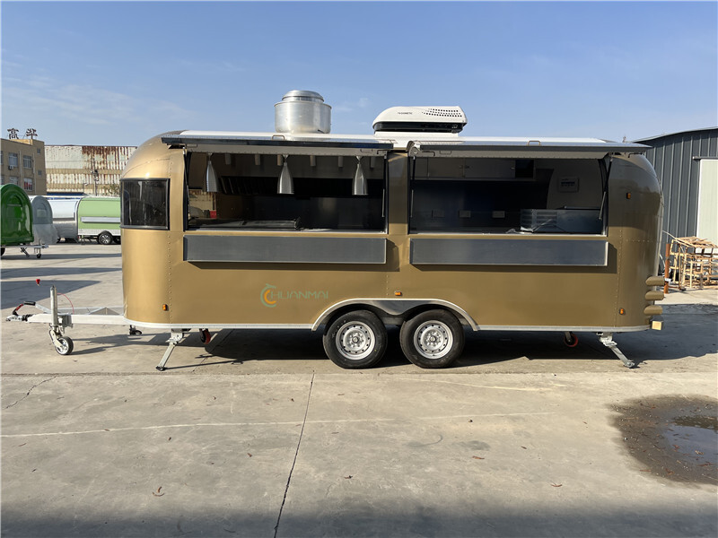 Rơ moóc bán hàng mới COC Airstream Fast Food Truck,Coffee Food Trailers: hình 6