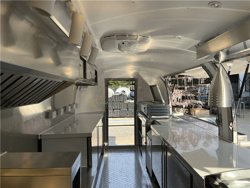 Rơ moóc bán hàng mới COC Airstream Fast Food Truck,Coffee Food Trailers: hình 14