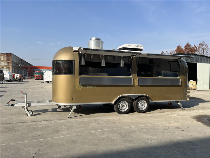 Rơ moóc bán hàng mới COC Airstream Fast Food Truck,Coffee Food Trailers: hình 5