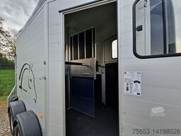 Rơ moóc chở ngựa mới Cheval Liberté Touring Country blue Frontausstieg 2000kg direkt: hình 21