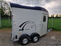 Rơ moóc chở ngựa mới Cheval Liberté Touring Country blue Frontausstieg 2000kg direkt: hình 25