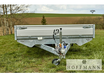 Rơ moóc thùng lửng/ Phẳng mới HENRA Henra Anhänger Hochlader Tridem  703 x 248 cm 3500 kg / Lager: hình 3