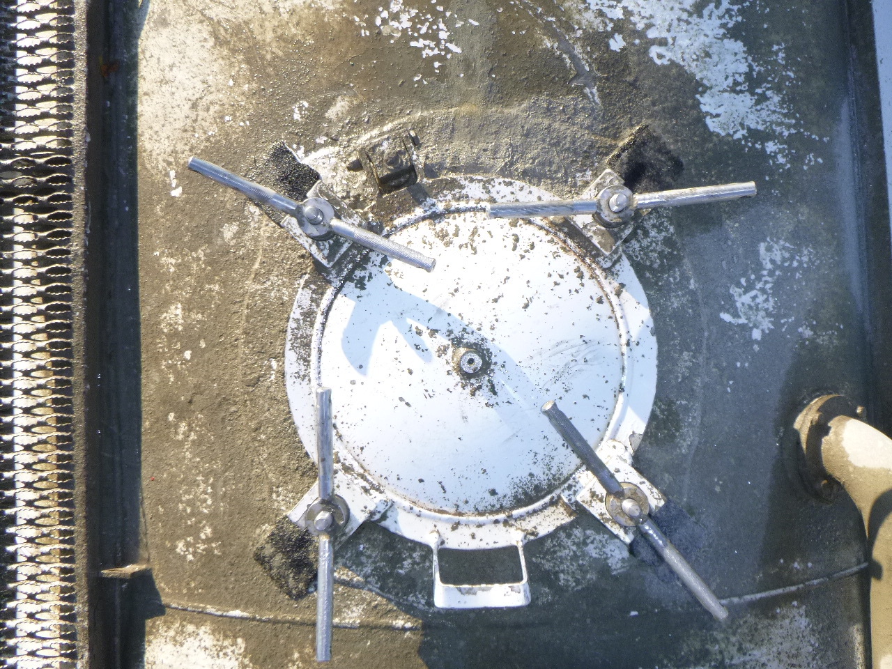 Sơ mi rơ moóc bồn silo để vận chuyển bột Ardor (Turbo's Hoet) Powder tank alu 39 m3 / 1 comp: hình 17