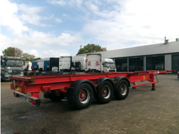 Asca 3-axle container trailer 20-40-45 ft + hydraulics - Xe chở container/ Sơ mi rơ moóc hoán đổi thân: hình 4