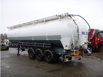 Sơ mi rơ moóc bồn để vận chuyển bột Benalu Powder tank alu 58 m3 (tipping): hình 3