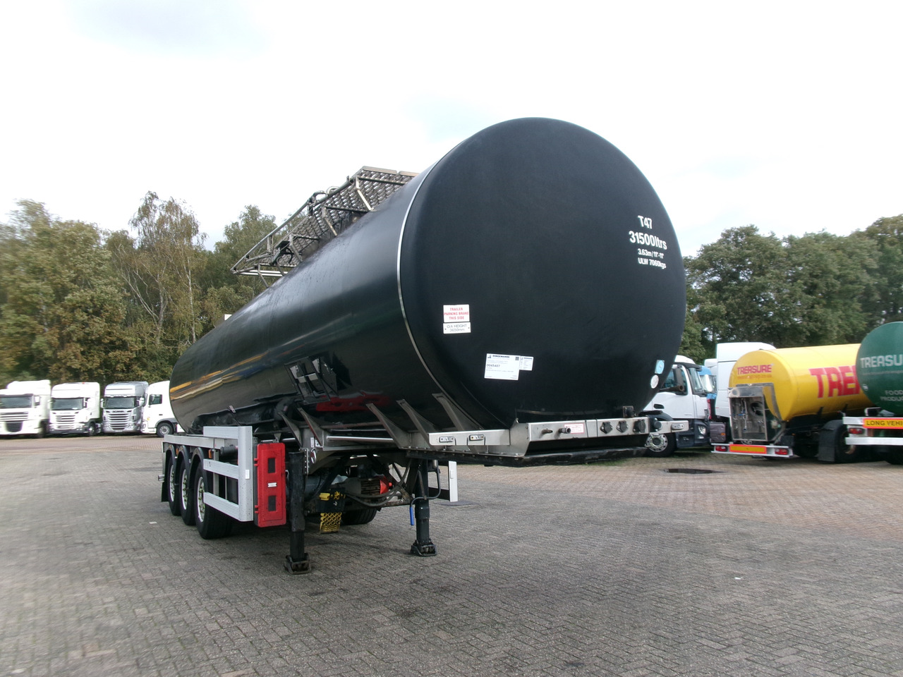 Cho thuê Crossland Bitumen tank inox 33 m3 / 1 comp + compressor + ADR L4BN Crossland Bitumen tank inox 33 m3 / 1 comp + compressor + ADR L4BN: hình 2