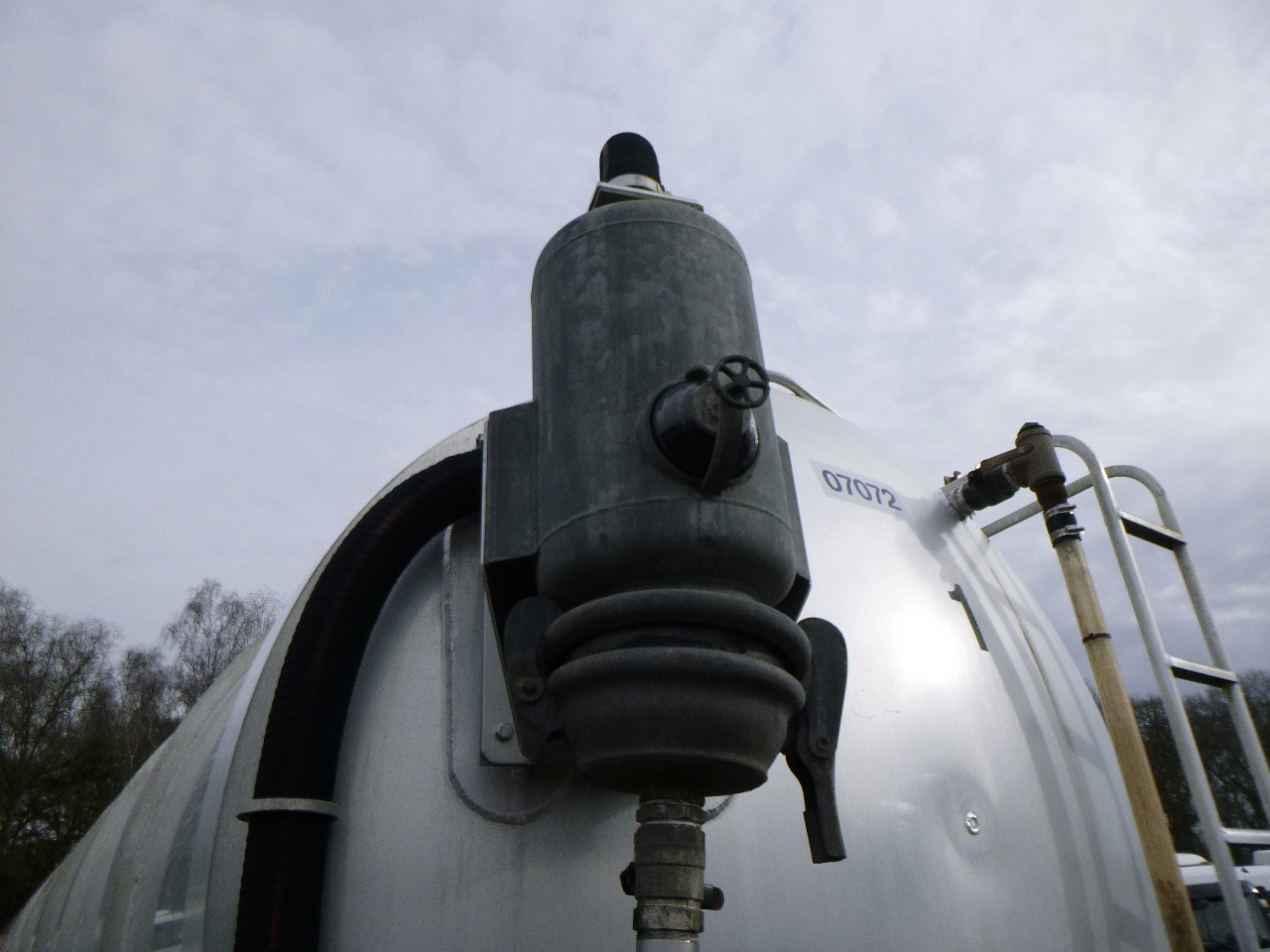 Sơ mi rơ moóc bồn Crossland Vacuum tank alu 33 m3 / 1 comp + pump: hình 7