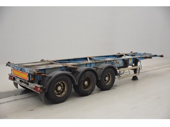 Xe chở container/ Sơ mi rơ moóc hoán đổi thân DESOT Skelet 20-30 ft: hình 5