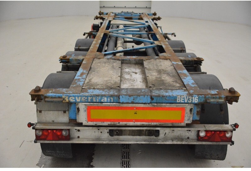Xe chở container/ Sơ mi rơ moóc hoán đổi thân DESOT Skelet 20-30 ft: hình 6