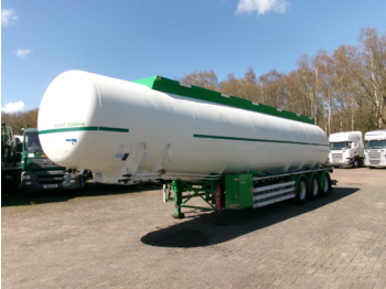 Sơ mi rơ moóc bồn để vận chuyển nhiên liệu Feldbinder Fuel tank alu 44.3 m3 / 6 comp + pump: hình 1