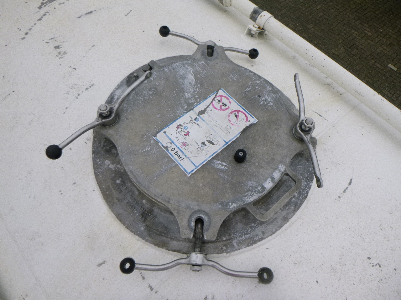 Sơ mi rơ moóc bồn để vận chuyển bột Feldbinder Powder tank alu 63 m3 (tipping): hình 18
