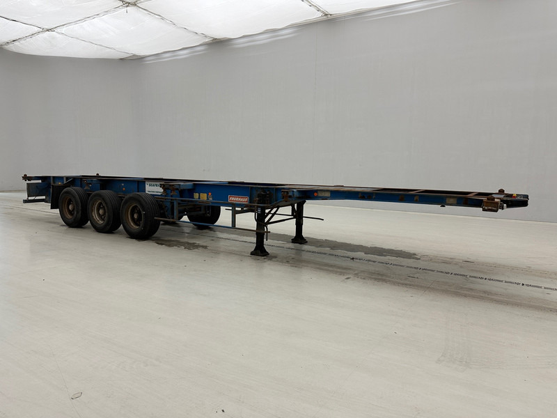 Xe chở container/ Sơ mi rơ moóc hoán đổi thân Fruehauf Skelet 2 x 20-30-40 ft: hình 3