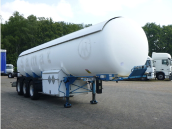 Sơ mi rơ moóc bồn để vận chuyển xăng Guhur Low-pressure gas tank steel 31.5 m3 / 10 bar (methyl chloride): hình 2