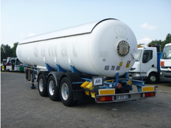 Sơ mi rơ moóc bồn để vận chuyển xăng Guhur Low-pressure gas tank steel 31.5 m3 / 10 bar (methyl chloride): hình 4