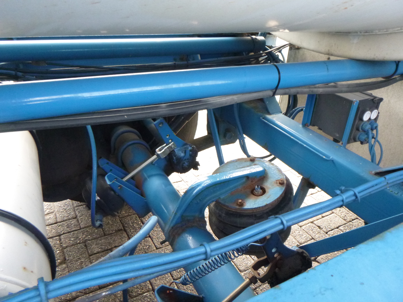 Sơ mi rơ moóc bồn để vận chuyển xăng Guhur Low-pressure gas tank steel 31.5 m3 / 10 bar (methyl chloride): hình 18