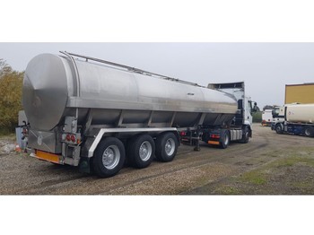 Sơ mi rơ moóc bồn để vận chuyển sữa Kässbohrer Tanktrailer - 32000 Liter Inox, Iso, Chipcleaning, Air: hình 1