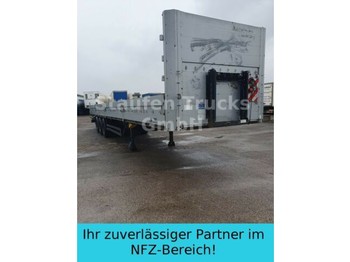 Sơ mi rơ moóc thùng lửng/ Phẳng mới Kögel SN 24 Plateau mit Bordwänden TÜV / HU neu!: hình 1