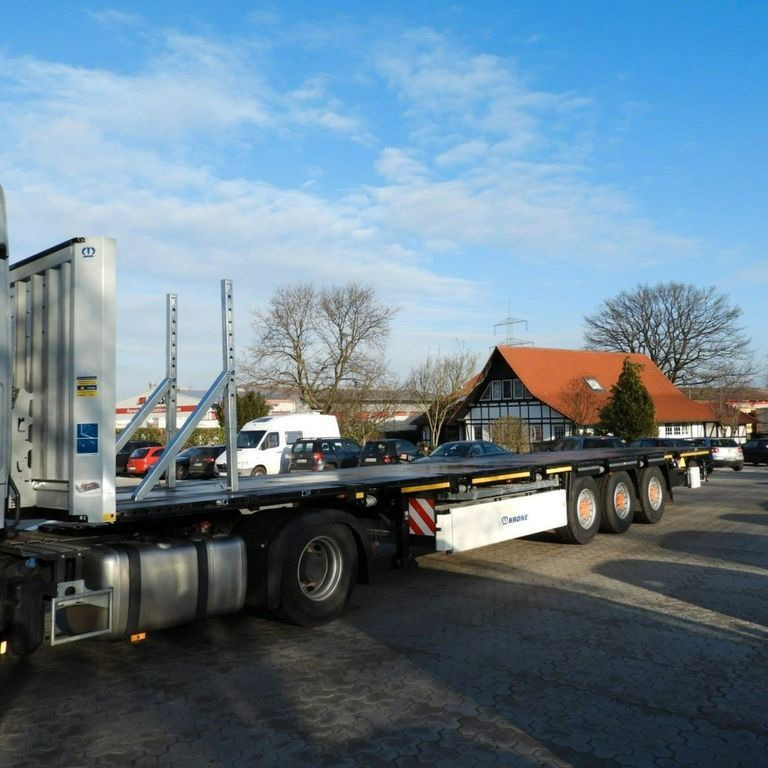 Sơ mi rơ moóc thùng lửng/ Phẳng mới Krone Profi Liner SDP 27 Baustahltransporte -SOFORT-: hình 2