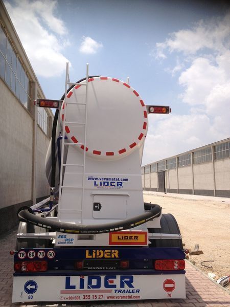 Sơ mi rơ moóc bồn để vận chuyển xi măng mới LIDER 2024 YEAR NEW BULK CEMENT manufacturer co.: hình 6