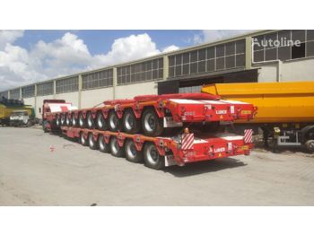 LIDER 2024 model 150 Tons capacity Lowbed semi trailer - Sơ mi rơ moóc thùng thấp: hình 1