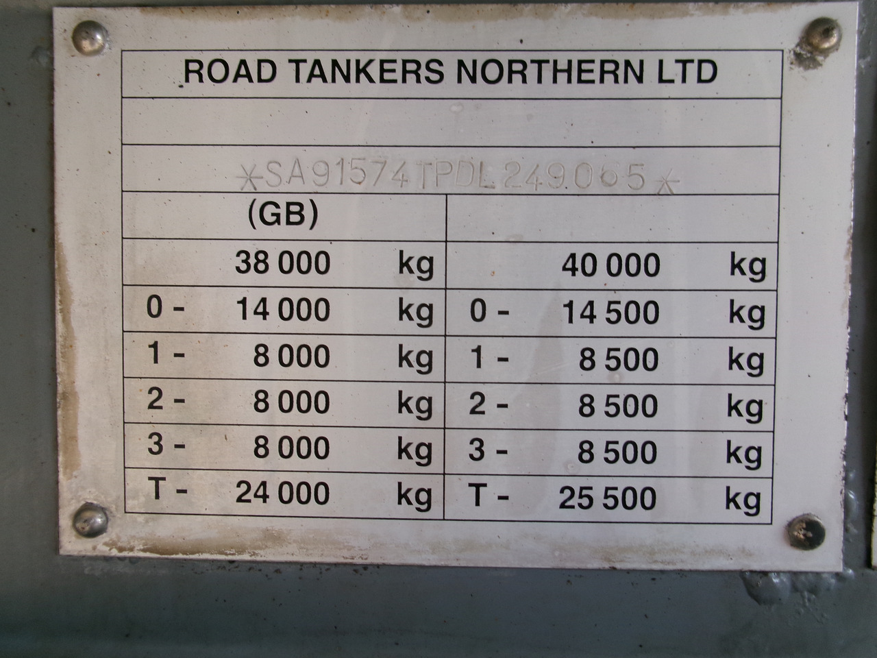 Cho thuê Lakeland Tankers Fuel tank alu 42.8 m3 / 6 comp + pump Lakeland Tankers Fuel tank alu 42.8 m3 / 6 comp + pump: hình 35
