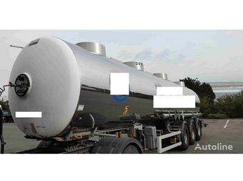 Sơ mi rơ moóc bồn để vận chuyển hóa chất MAGYAR INOX 30000 liters: hình 1