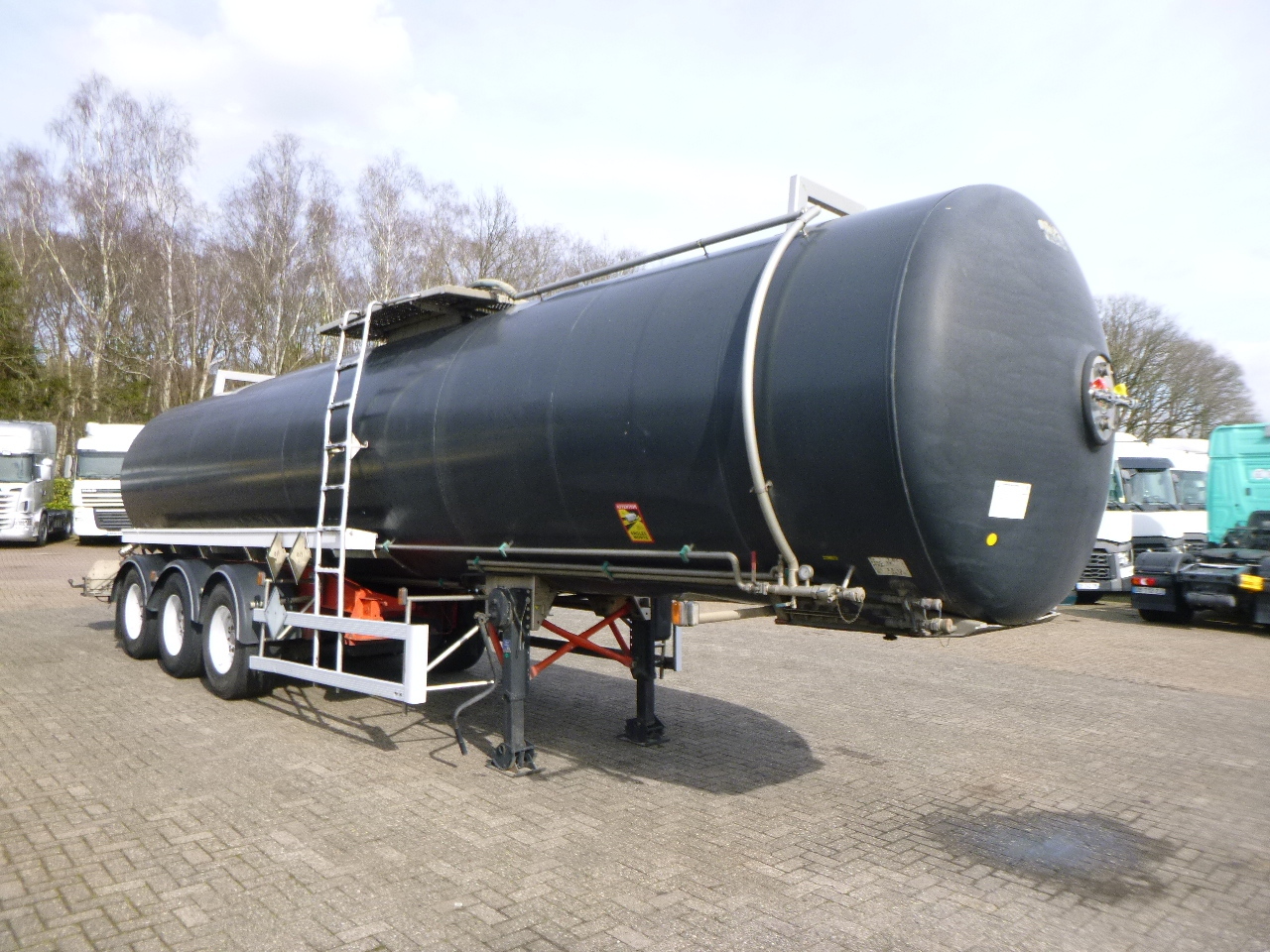 Sơ mi rơ moóc bồn để vận chuyển bitumen Magyar Bitumen tank inox 31 m3 / 1 comp ADR 10-04-2023: hình 2