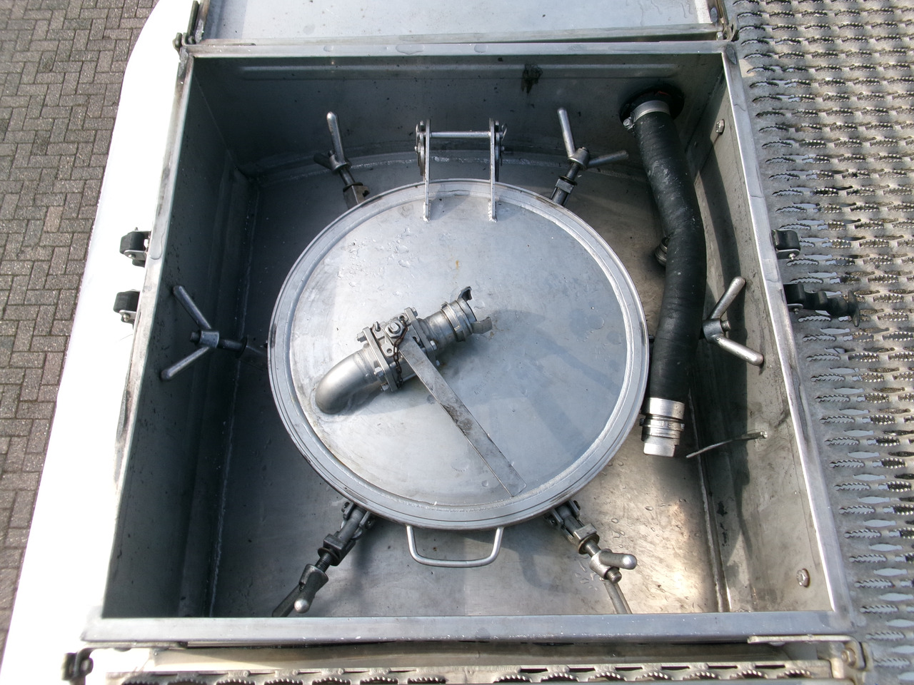 Sơ mi rơ moóc bồn để vận chuyển hóa chất Magyar Chemical tank inox L4BH 34 m3 / 1 comp: hình 13