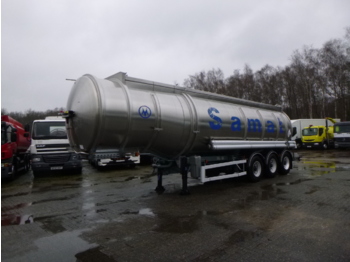 Sơ mi rơ moóc bồn để vận chuyển nhiên liệu Magyar Fuel tank inox 37.8 m3 / 7 comp / ADR 08/2021: hình 1
